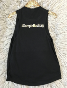 Bachelorette Party Shirts Back Hashtag print only (shirt not included)